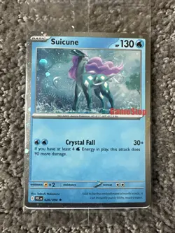 Suicune GameStop Stamped Promo Card 026/094 (New & Factory Sealed) - Image 1