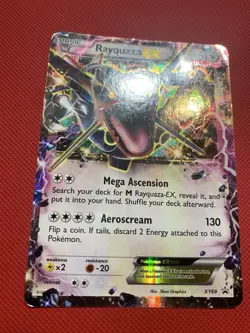 Rayquaza EX (Shiny) XY69 XY Holo Pokemon Card TCG - Image 4