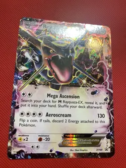 Rayquaza EX (Shiny) XY69 XY Holo Pokemon Card TCG - Image 5