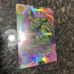 Cell About to Explode BT21-072 Z-Leader Foil Dragon Ball Super Card Game | NM - Image 3