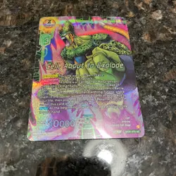 Cell About to Explode BT21-072 Z-Leader Foil Dragon Ball Super Card Game | NM - Image 4