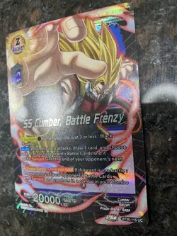 SS Cumber Battle Frenzy BT20-115 Leader Foil Dragon Ball Super Card Game | NM - Image 2