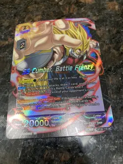 SS Cumber Battle Frenzy BT20-115 Leader Foil Dragon Ball Super Card Game | NM - Image 4