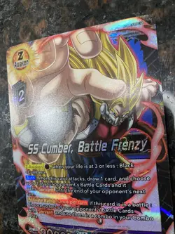 SS Cumber Battle Frenzy BT20-115 Leader Foil Dragon Ball Super Card Game | NM - Image 5
