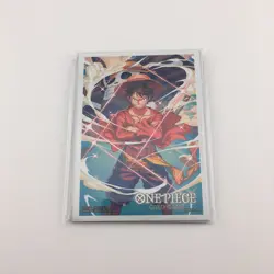 One Piece Card Game Bandai Games Card Fest Promo Luffy Don!! Sleeves Sealed - Image 1