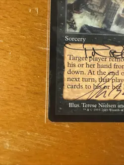 MTG Double Artist Proof Signed Suppress Apocalypse Nielsen And Thomas Baxa - Image 2