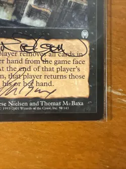 MTG Double Artist Proof Signed Suppress Apocalypse Nielsen And Thomas Baxa - Image 3