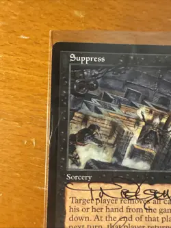 MTG Double Artist Proof Signed Suppress Apocalypse Nielsen And Thomas Baxa - Image 4