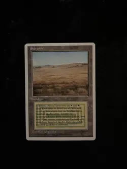 Magic The Gathering Savannah Dual Land GERMAN Revised Edition Near Mint - Image 1