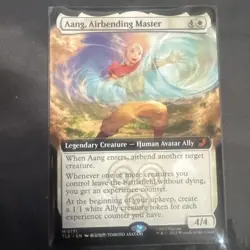Aang, Airbending Master - Extended Art M MTG Avatar: The Last Airbender M/NM - Image 1