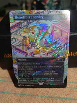Halo Foil Retrofitter Foundry - Mtg Secret Lair Encyclopedia - Image 1