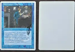 Signed MTG Magic Artist Proof _ Italian 4E Fourth Ed _ MAGICAL HACK _Julie Baroh - Image 1
