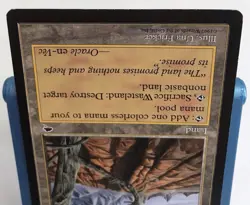 WASTELAND Tempest Vintage MTG from Magic the Gathering LP Light Play - Image 3