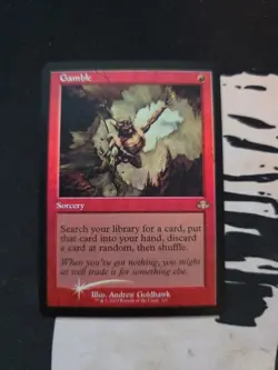 Gamble (Retro Frame) Dominaria Remastered Foil - Image 1