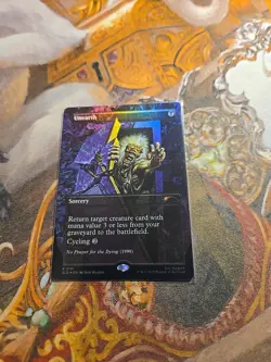 Unearth Foil MTG Secret Lair - NM - - Image 1