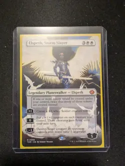 Elspeth, Storm Slayer (Borderless) Normal M Tarkir: Dragonstorm 398 NM - Image 1