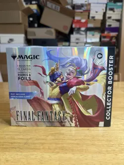 Magic The Gathering TCG Final Fantasy Factory Sealed Collector Booster Sealed - Image 1