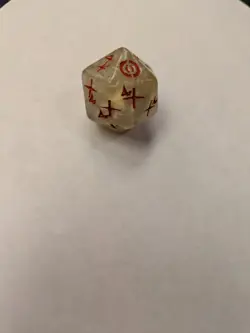 ??MTG Phyrexian Text Phyrexia All Will be One Spindown Life Counter die dice 883 - Image 2