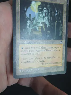 MTG Magic the Gathering Ancient Tomb Tempest MP - Image 3