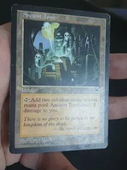 MTG Magic the Gathering Ancient Tomb Tempest MP - Image 5