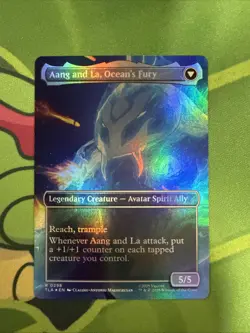 Mint/Near-Mint, English - 1 x MTG Aang, Swift Savior - Foil - Borderless Avatar: - Image 2
