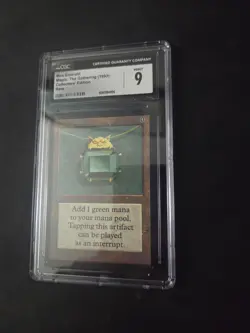 Magic MtG (CE) Collector's Edition CGC Graded 9 Mox Emerald - Image 1