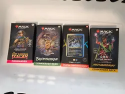 Magic the Gathering Commander Decks (Set-of-4) - Image 1