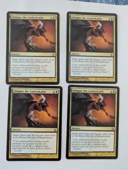 4 Glimpse the Inthinkable Ravnica MTG NM Free shipping with tracking - Image 1