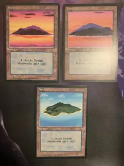 60 German Fbb Basic Lands (15 Playsets) • All NM • Mtg - Image 3