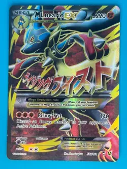 Pokemon - M Lucario EX 55A/111 [Furious Fists Set] *Moderately Played - MP* - Image 1
