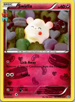 Swirlix RC19/RC32 Generations: Radiant Collection Holo Pokemon TCG NM / LP - Image 1
