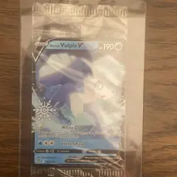 Alolan Vulpix 21/145 Build-A-Bear Workshop Stamped Promo Pokemon + Holiday Promo - Image 2