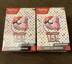 Pokemon TCG Scarlet & Violet 151 Booster Bundle Lot Of 2 Sealed - Image 1