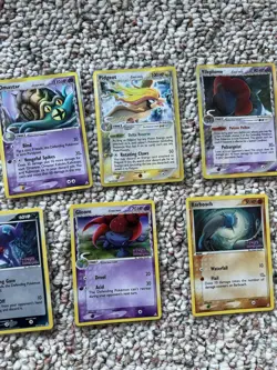 Pokemon Delta Species EX Holon Phantoms Lot - Image 1
