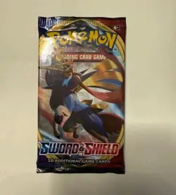 Brand New 2020 Pokemon Sword & Shield Base Set Booster Pack - Image 1