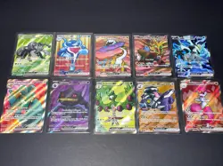Pokemon textured EX full art 10 card lot no reserve! In great shape! - Image 1