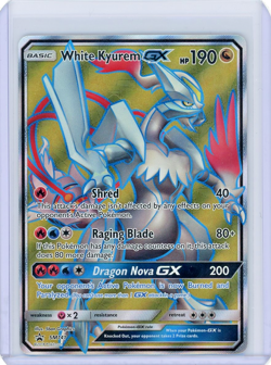 Pokemon Dragon Majesty White Kyurem GX SM141 Sm Holo Black Star Promo - Image 1