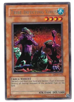 YUGIOH - TRIBE-INFECTING VIRUS - DARK REVELATION 1 - RARE - MINT - DR1-EN131 - Image 1