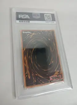 2003 Yu-Gi-Oh! Dark Ruler Ha Des Legacy/Darkness 1st Edition PSA Grade 5 EX - Image 4