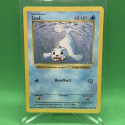 Pokemon TCG Seel Base Set Shadowless, Uncommon Card 41/102 - Image 1
