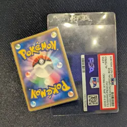 Mario Pikachu 294/Xy-p Damaged Japanese Pokemon Card Graded - Image 3