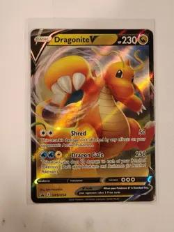 Dragonite V SWSH154 NM Promo Rare Pokemon Card - Image 1