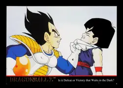 Gohan Vegeta 52 DragonBall Z 1998 Trading Card - Image 1