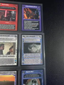 Star Wars CCG SWCCG Enhanced Cloud City Premium 12 Card Set Decipher - Image 5