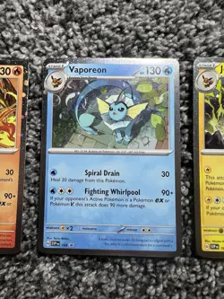 Prismatic Evolutions Poster Collection Promo Cards - Complete Set of 3 - NM - Image 3