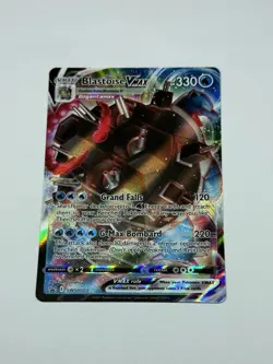 Pokemon Card TCG Blastoise VMAX SWSH103 SWSH: Sword & Shield Promo Cards Holo NM - Image 1