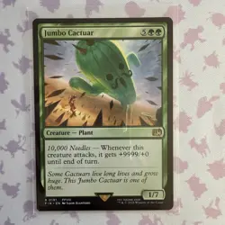 Jumbo Cactuar R 0191 Regular Final Fantasy Magic the Gathering MTG Card Eng NM - Image 1
