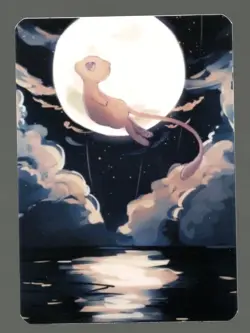 Pokemon Fanart MEW Card by SPACED_OUT - Image 1
