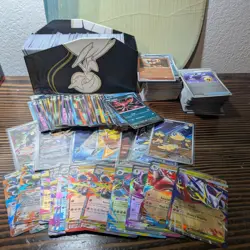 Pre-Sorted POKEMON Mega Evolution Bulk Lot 850+ Cards: Holos, R. Holos, Trainers - Image 1