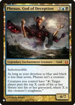 Phenax, God of Deception - Near Mint MTG The List - Image 1